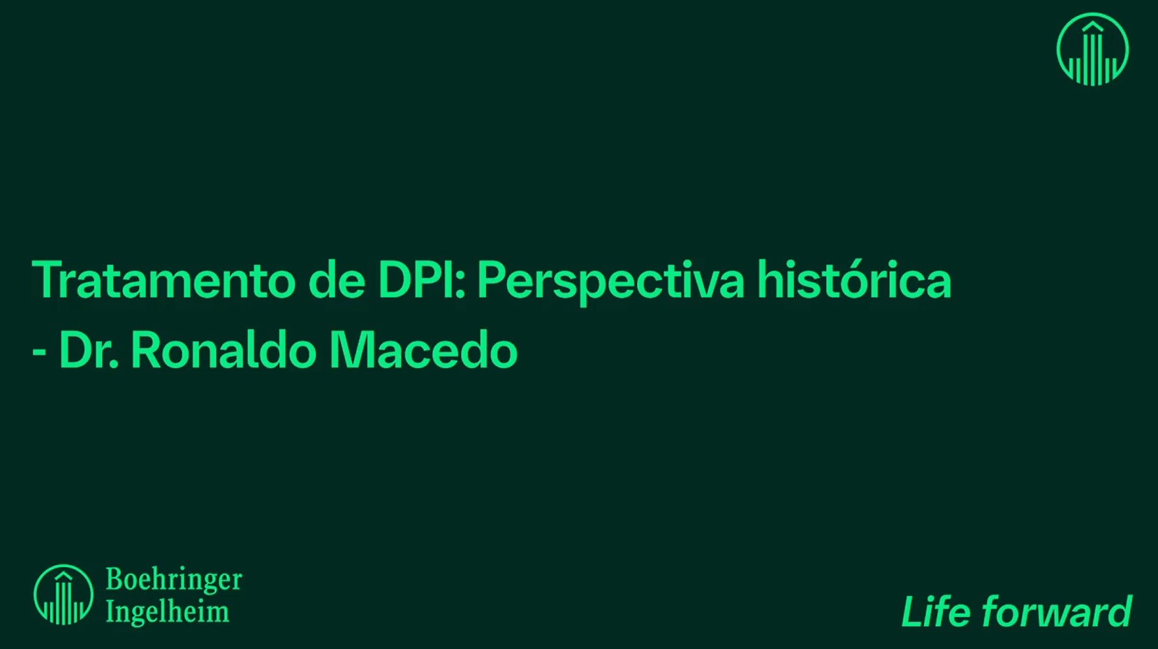 Aula 11 - Tratamento da DPI: Perspectiva histórica - Dr. Ronaldo Macedo