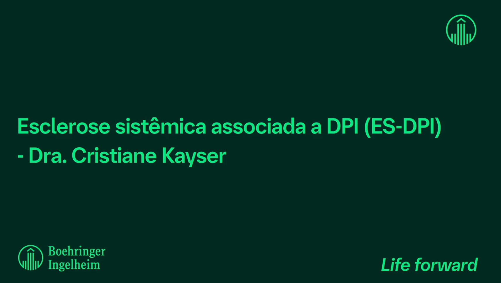 Aula 5 - Esclerose Sistêmica associada a DPI (ES-DPI) - Dra. Cristiane Kayser