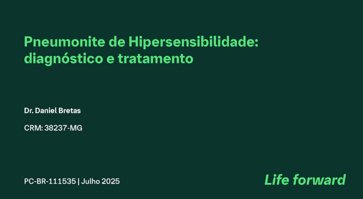 Dr. Daniel Bretas - Pneumonite de Hipersensibilidade: diagnóstico e tratamento