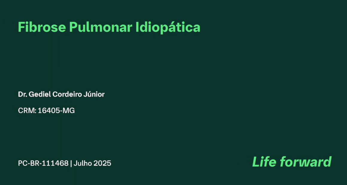 Dr. Gediel Cordeiro Jr. - Fibrose Pulmonar Idiopática