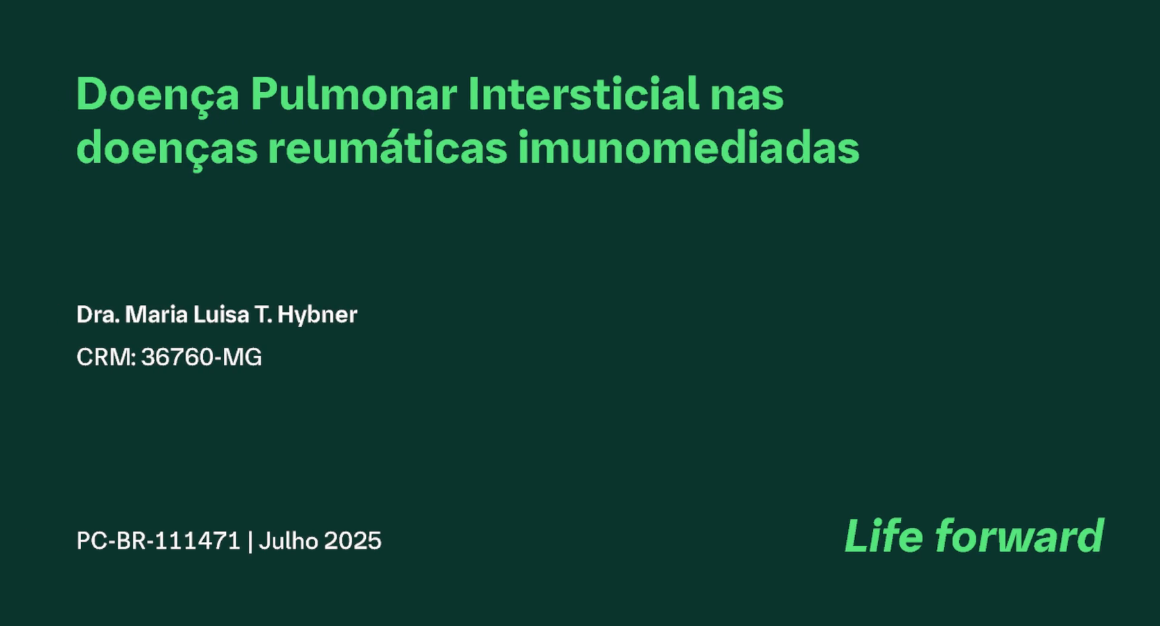 Dra. Maria Luisa - Doença Pulmonar Intersticial nas doenças reumáticas imunomediadas