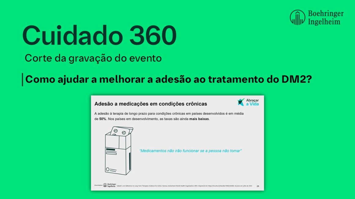Como ajudar a melhorar a adesão ao tratamento do DM2?