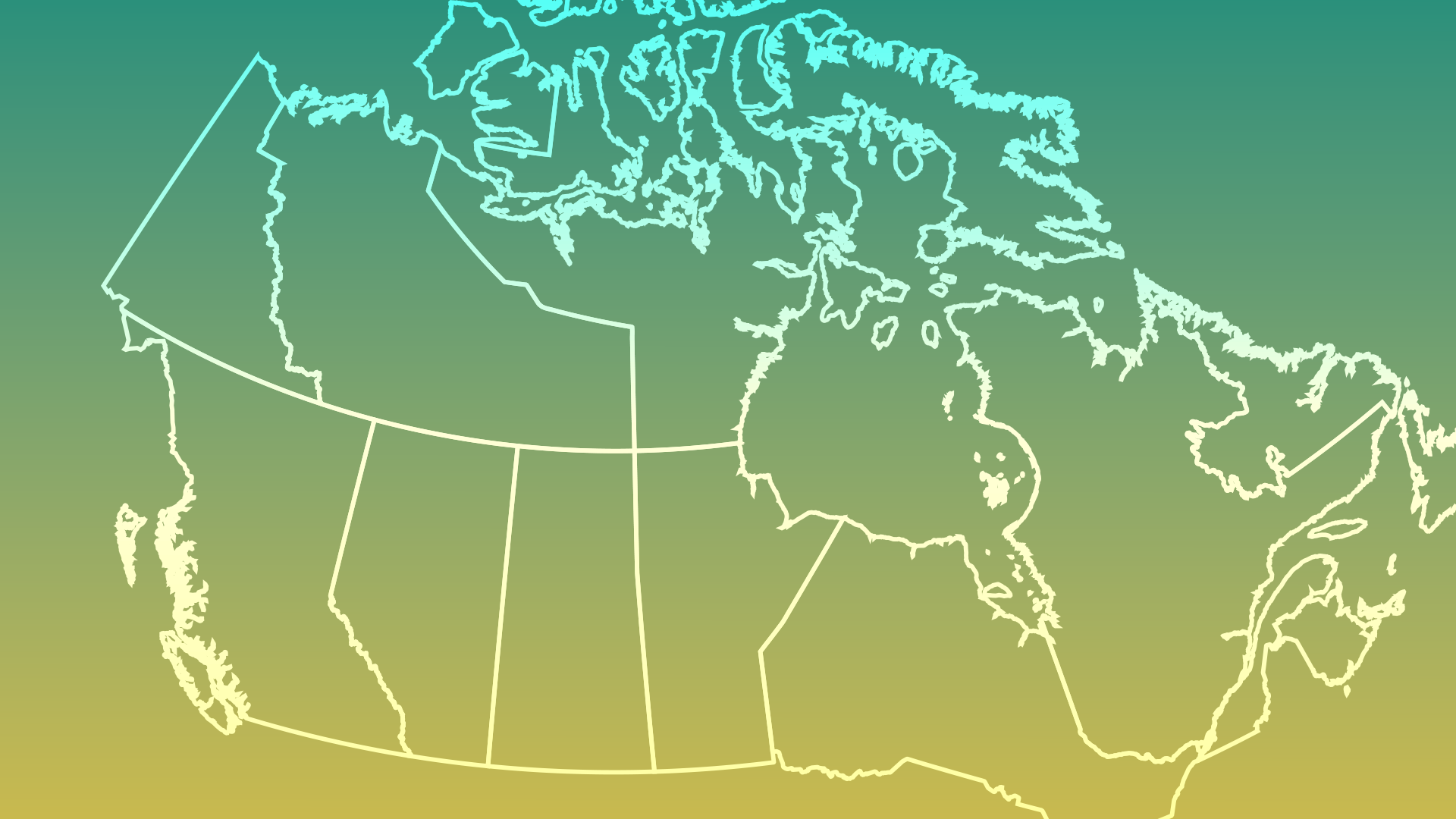 A map of Canada