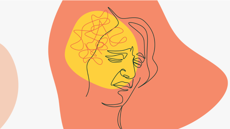 Negative symptoms icon