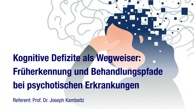 Illustration einer Person mit psychotischer Erkrankung