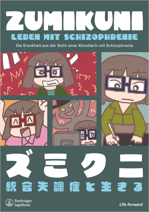 Titelbild des Manga Zumikuni Leben mit Schizophrenie