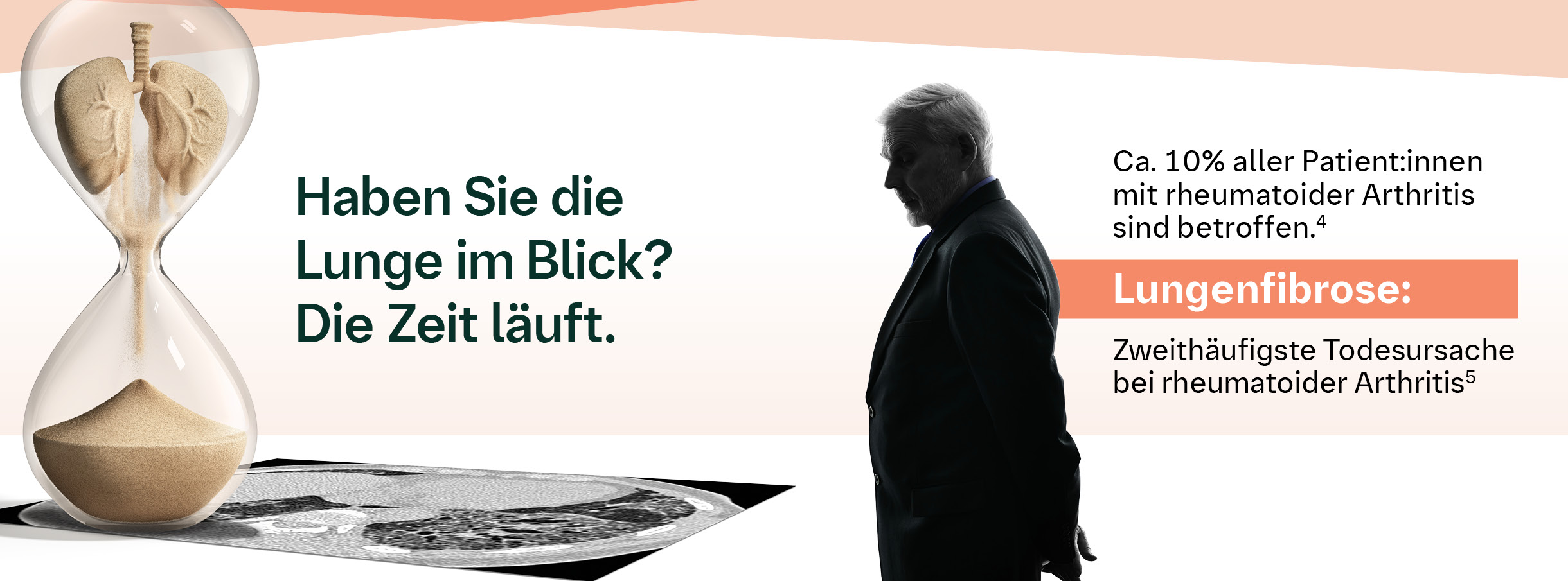 Haben Sie die Lunge im Blick? Die Zeit läuft.