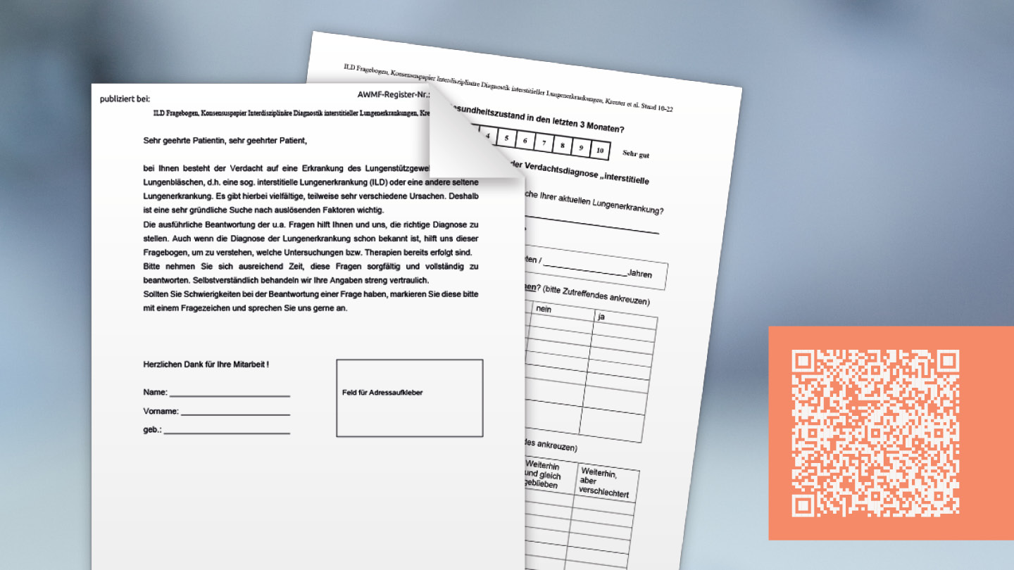  ILD-Fragebogen der S1-Diagnostik-Leitlinie
