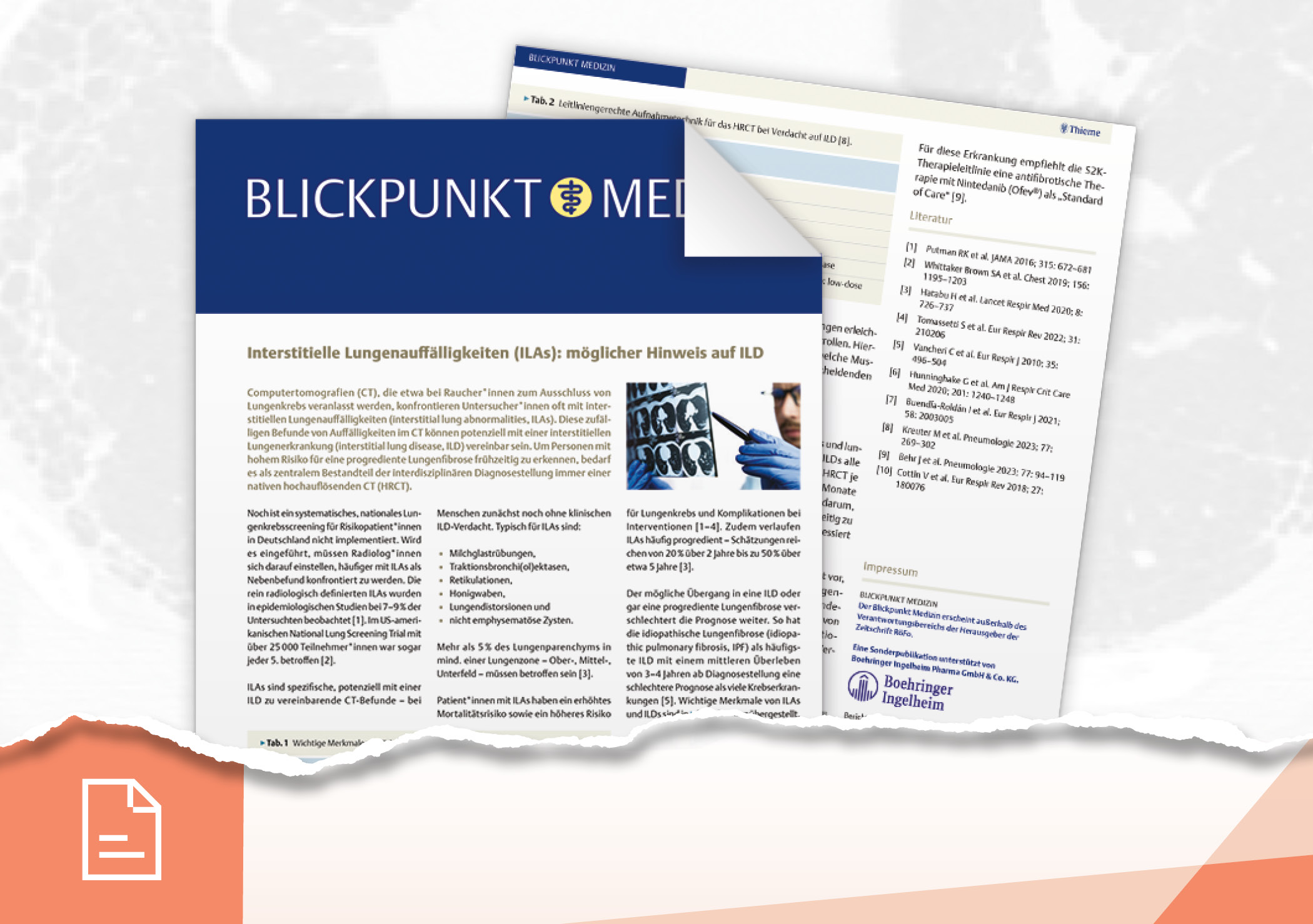 Sonderdruck der Fachzeitschrift „Blickpunkt Medizin“
