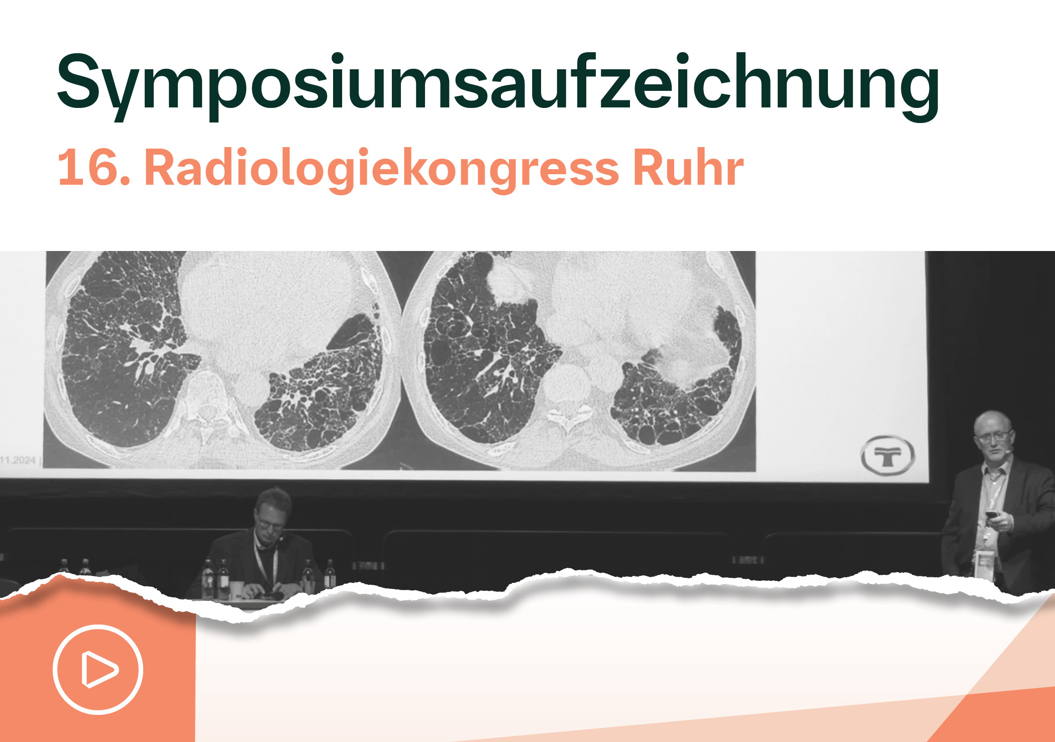 Videomitschnitt Radiologiekongress Ruhr