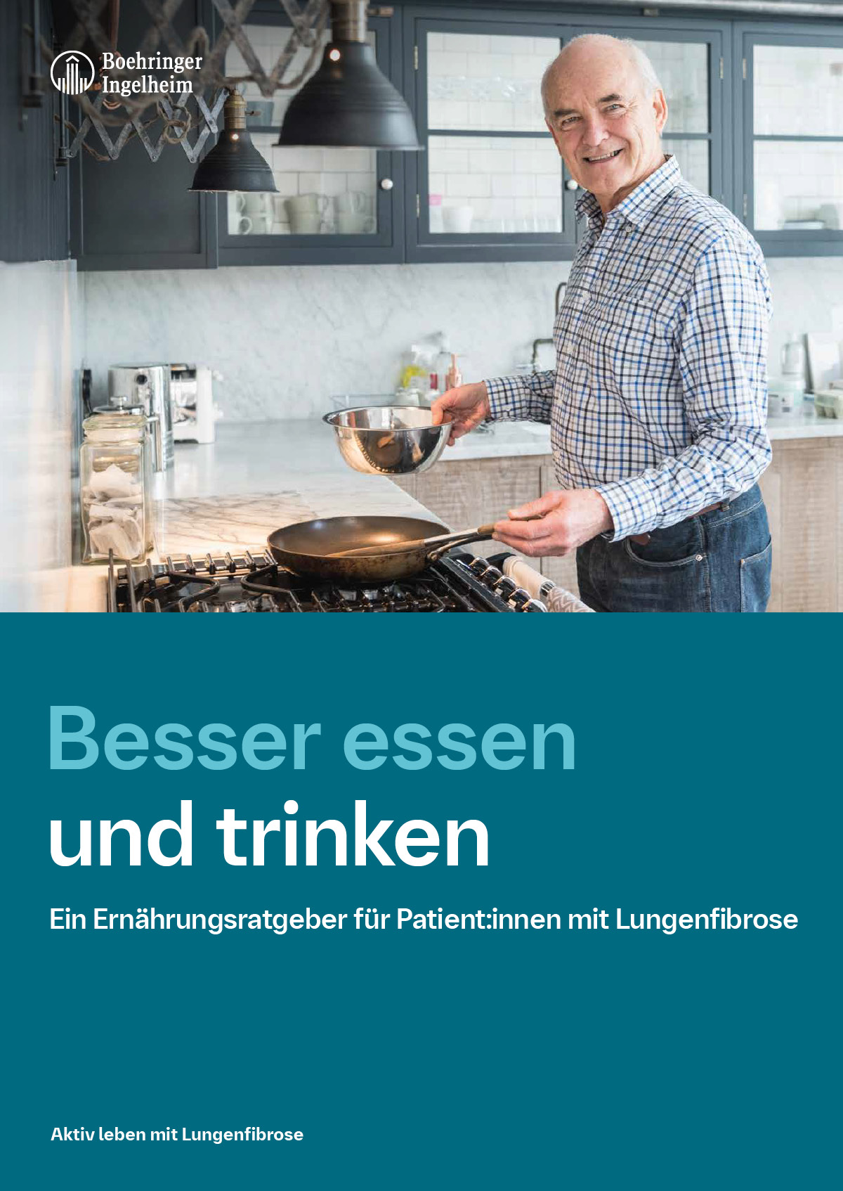 Besser Essen und Trinken – ein Ernährungsratgeber für Patient:innen mit Lungenfibrose