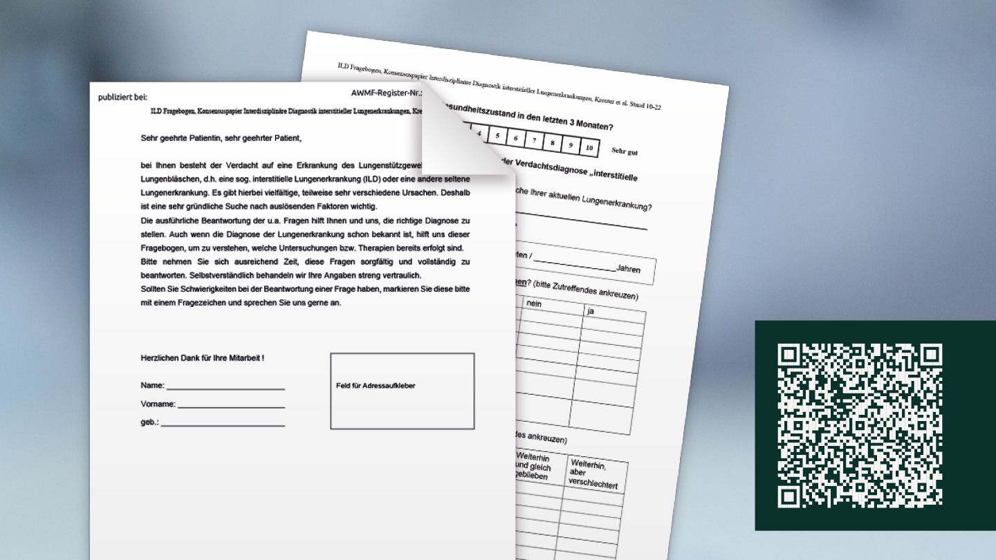 ILD-Fragebogen der S1-Diagnostik-Leitlinie