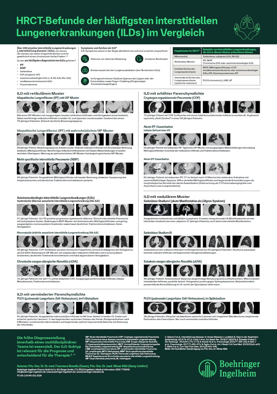 HRCT Diagnostik-Poster