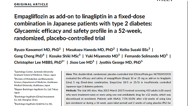 Empagliflozin as add-on to linagliptin in a fixed-dose combination in Japanese…