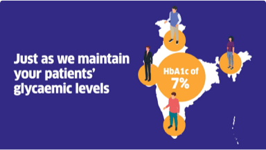 A decade of Trajenta helping Indian patients achieve HbA1c reduction and glycaemic control the safe, simple, single dose way.