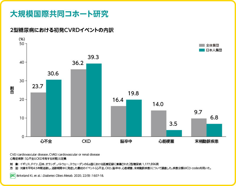 日本人では心腎代謝疾患の合併率が高い02