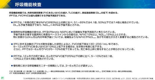 特発性間質性肺炎 診断と治療の手引き 2022 改訂第4版（静止画）｜べー