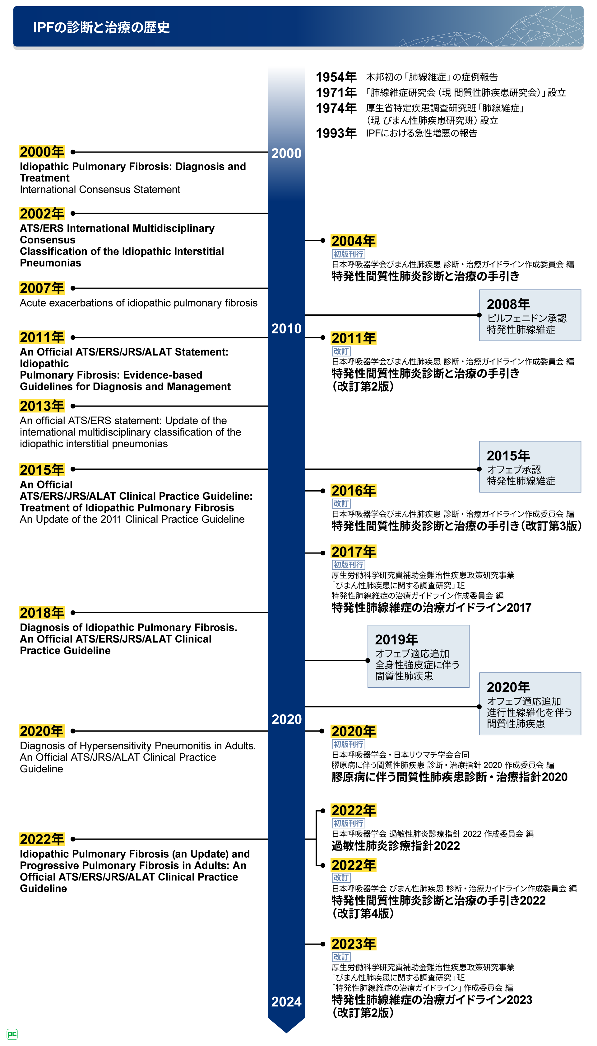 特発性肺線維症（IPF）における病態形成メカニズム（静止画） | べー