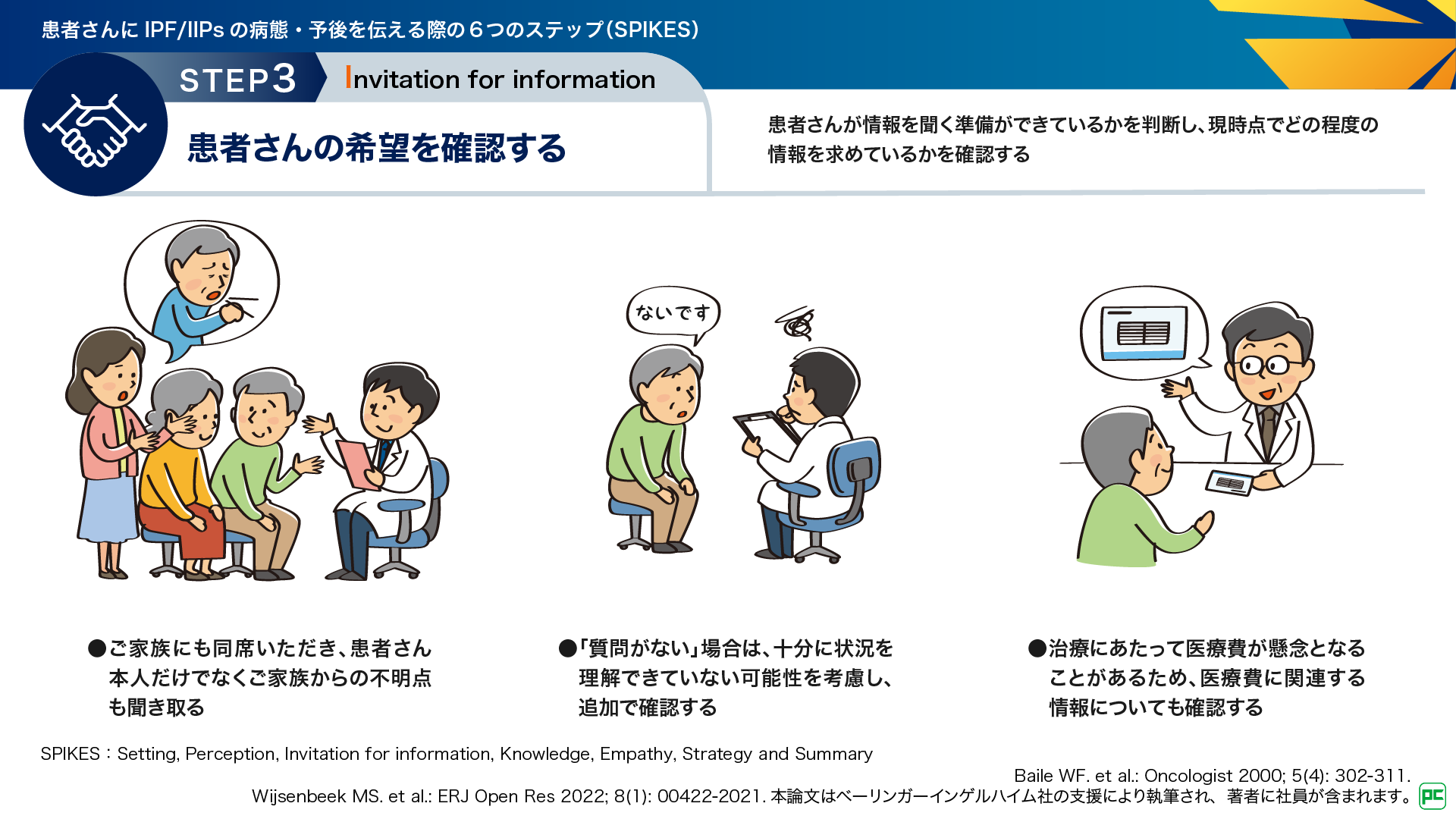 ILD患者さんが治療に前向きに向き合うための対話アプローチ