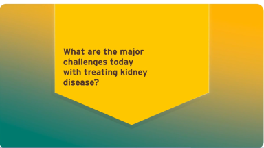 Prof. Christoph Wanner - What are  the major challenges today with treating kidney disease?