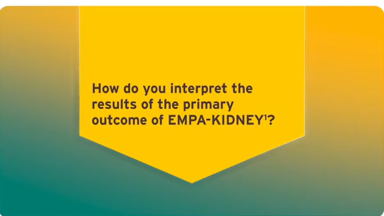 Prof. Christoph Wanner - How do you interpret the results of the primary outcome of EMPA-KIDNEY?