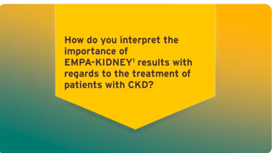 Prof. Christoph Wanner - How do you interpret the importance of EMPA-KIDNEY results with regards to the treatment of patients with CKD?