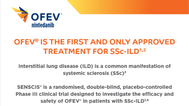 SGOFV2023COM||Largest prospective Phase III clinical trial in patients with SSc-ILD