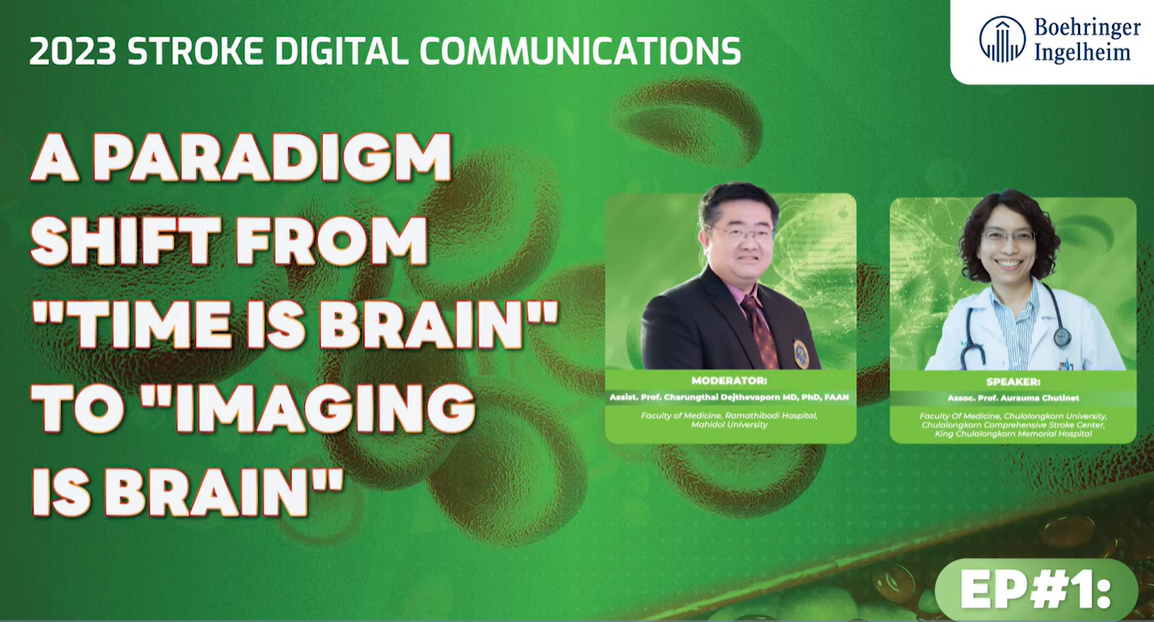 A Paradigm Shift from "Time is Brain" to "Imaging is Brain"