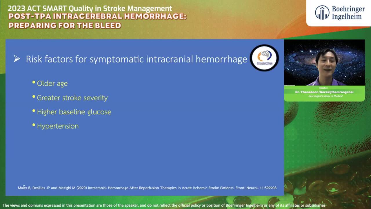 Post-tPA-Intracerebral-Hemorrhage