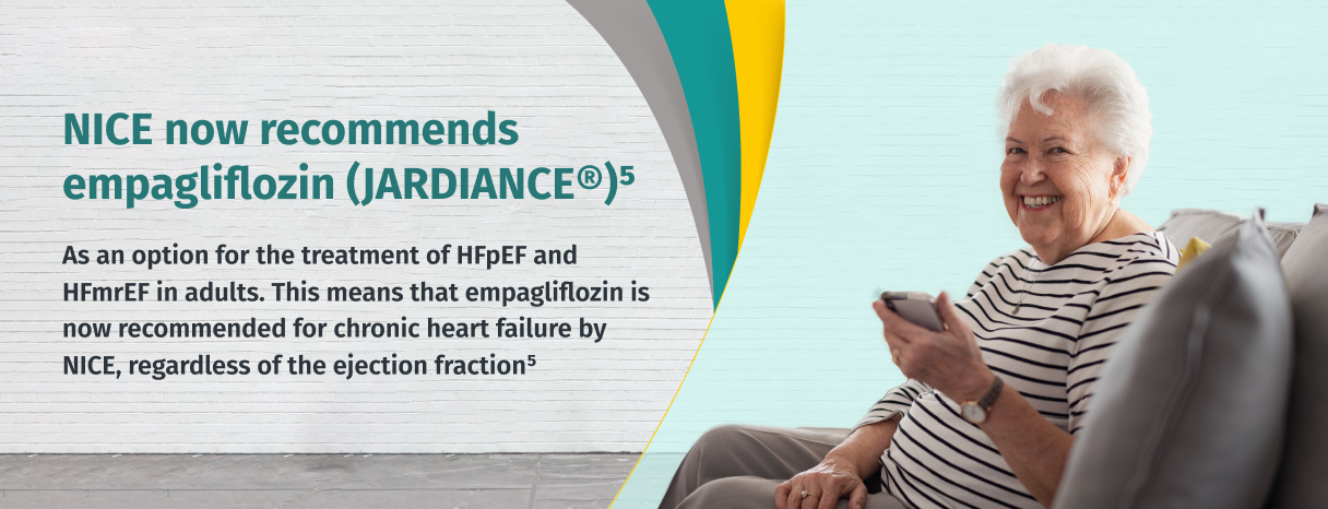 JARDIANCE® (empagliflozin) Heart Failure banner
