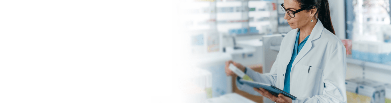 Medical Professional Reading a Book