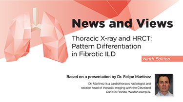 Thoracic X-ray and HRCT: Pattern Differentiation in Fibrotic ILD