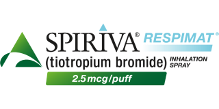 SPIRIVA RESPIMAT (tiotropium bromide) 2.5 mcg Inhalation Spray for COPD Logo